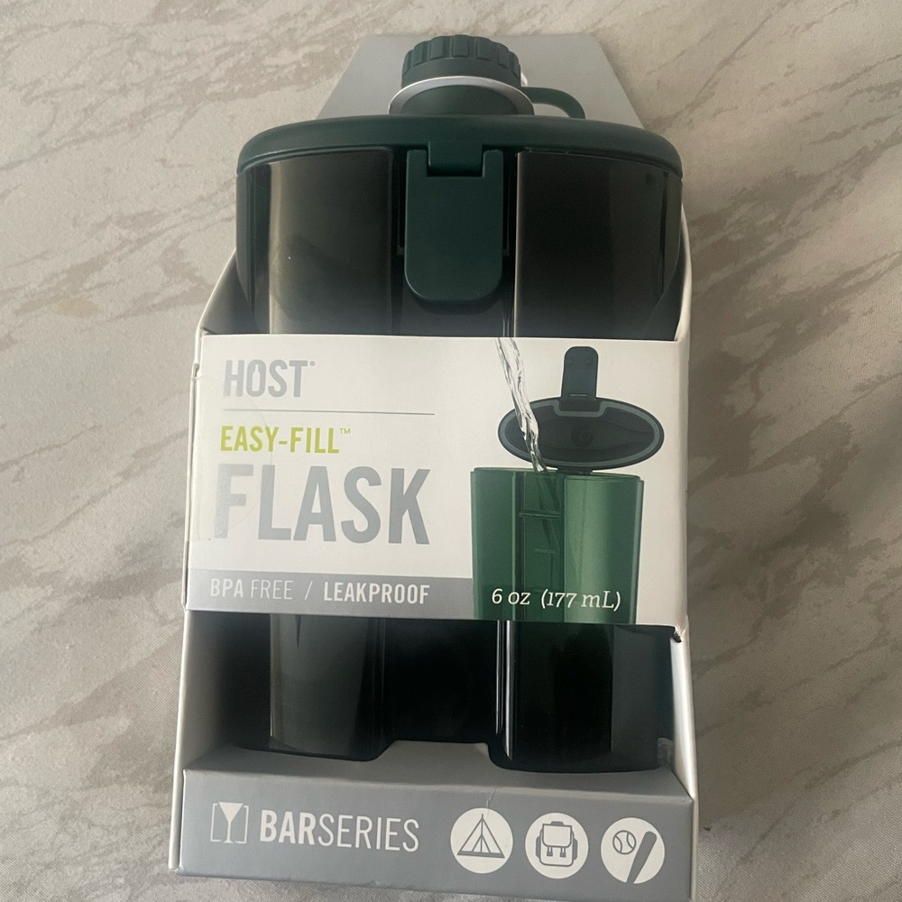 Ost Easy-Fill Flask - Green